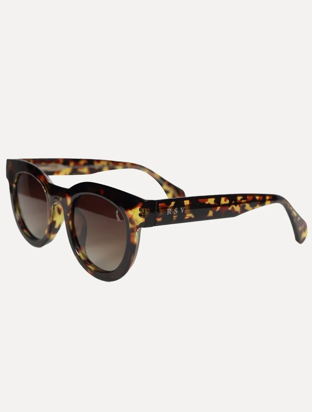Óculos Reserva de Sol Masculino Round Tortoise