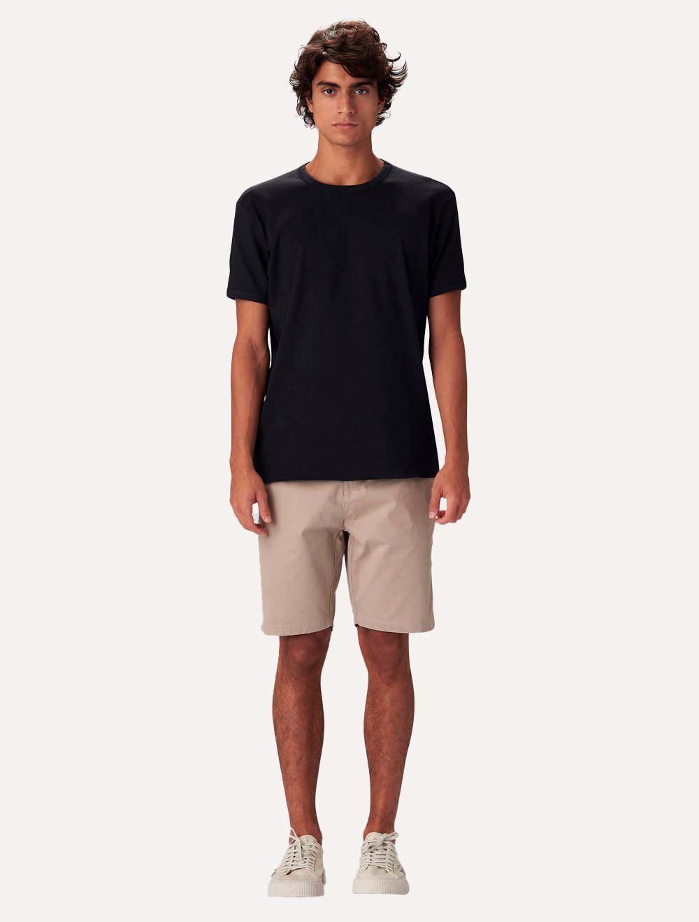 Bermuda Osklen Masculina Alfaiataria Cotton Blithe Cáqui