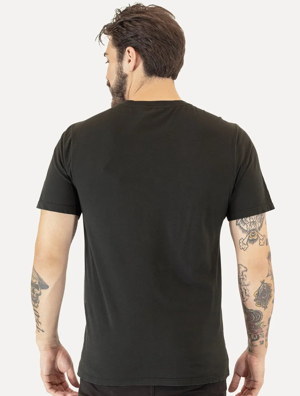 Camiseta Ellus Masculina Cotton Fine Maxi Easa Pink Classic Chumbo