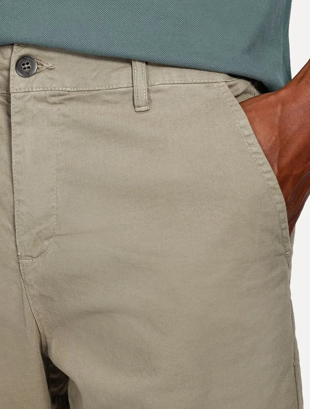 Bermuda Aramis Masculina Flame Texture Marrom Claro
