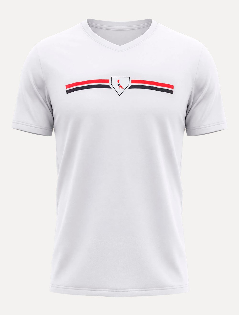 Camiseta Reserva Masculina Bust Shield SPFC Branca