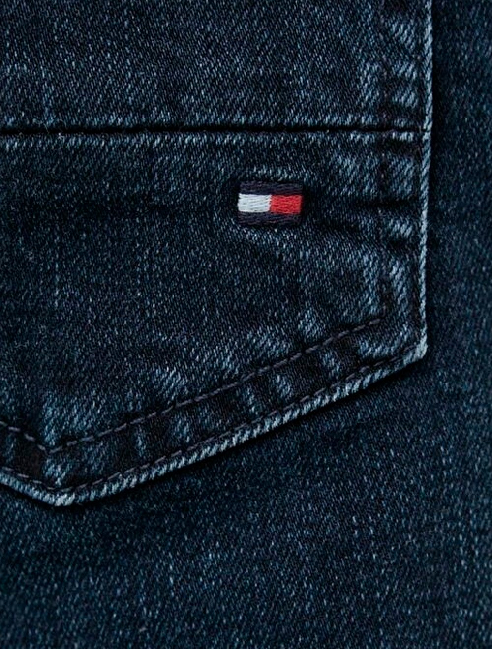 Calça Tommy Hilfiger Jeans Masculina Slim Bleecker Azul Dark