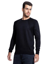 Suéter Guess Masculino Tricot Pullover Shoulder Preto