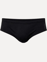 Sunga Calvin Klein Swimwear Vertical Dark Logo Pequeno Preta