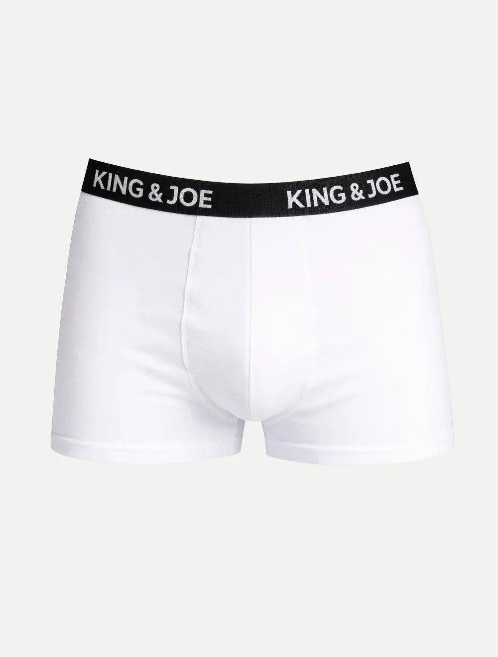 Cueca King & Joe Boxer Lisa Logo Branca Pack 2UN