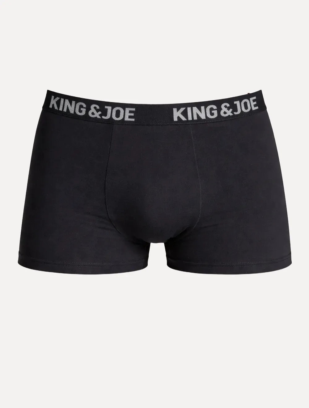 Cueca King & Joe Boxer Lisa Logo Preta Pack 2UN