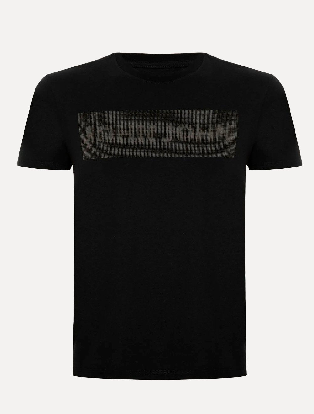 Camiseta John John Masculina Slim Fit Download Black