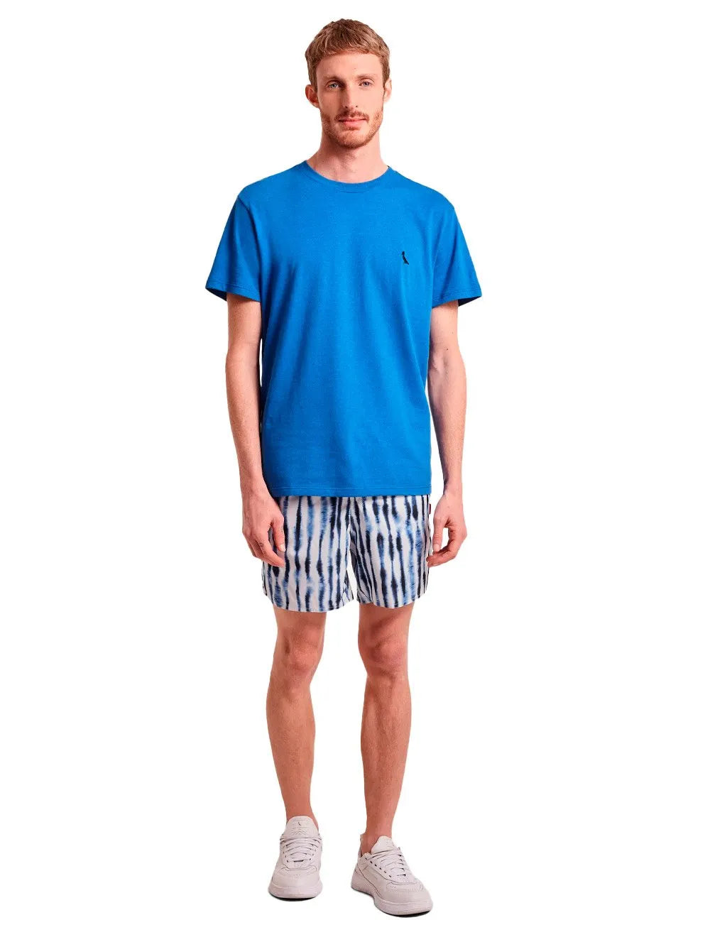 Short Reserva D'Água Beachwear Shibori Azul