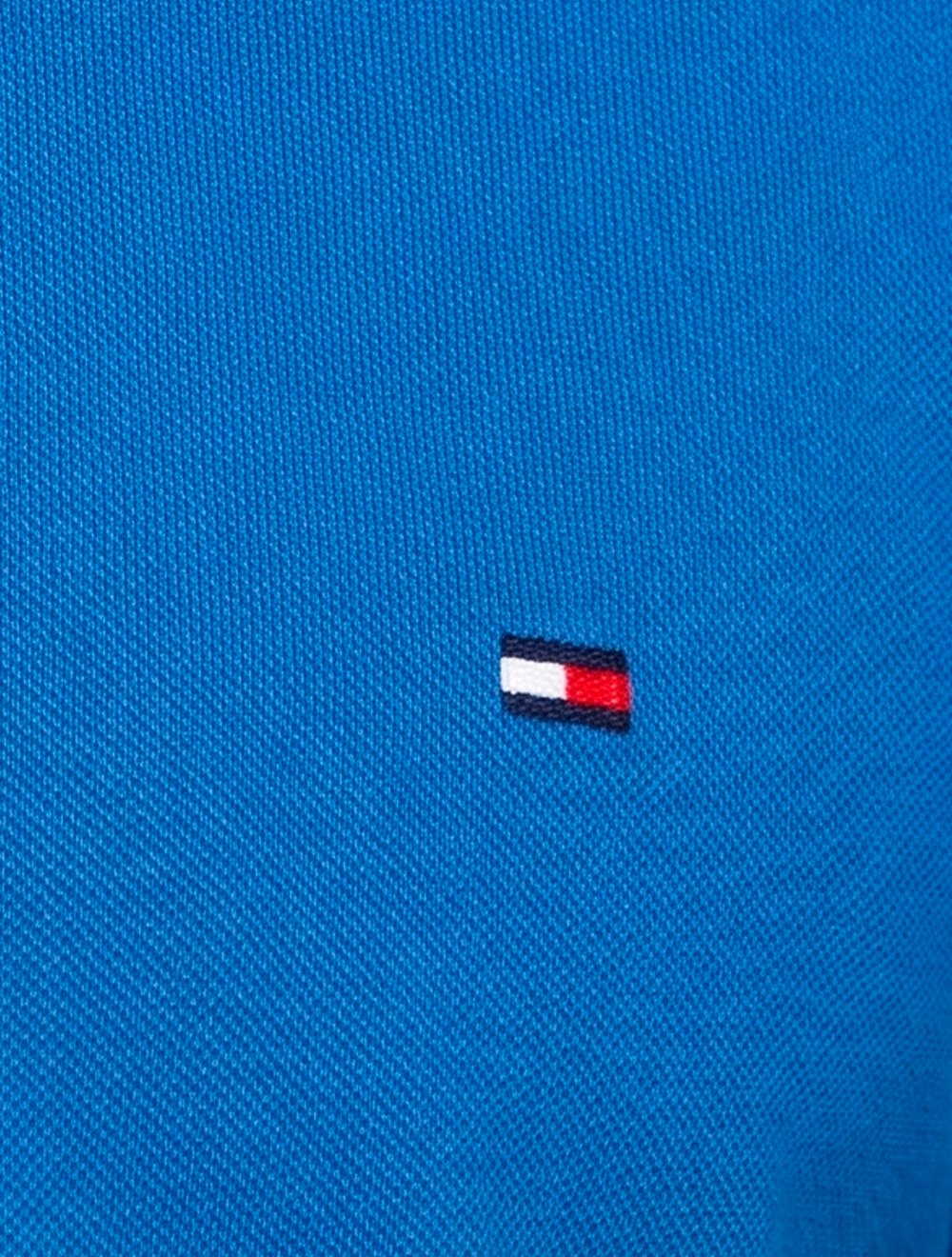 Polo Tommy Hilfiger Masculina Regular Piquet 1985 Orbit Azul