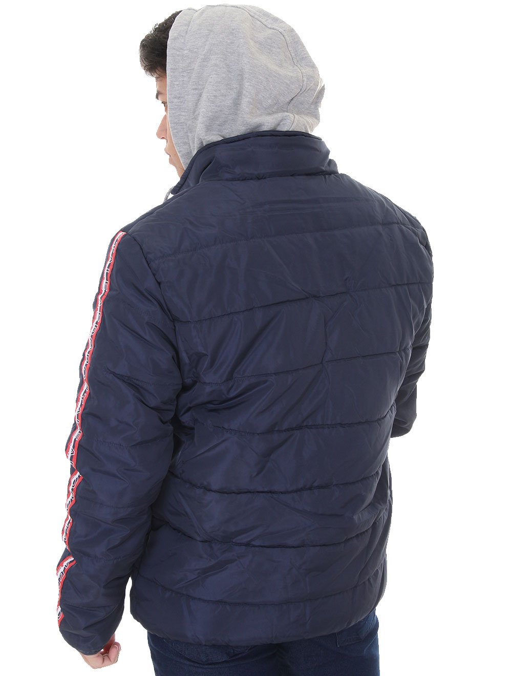 Jaqueta Aeropostale Masculina Waterproof Aero Fast Sash Azul Marinho