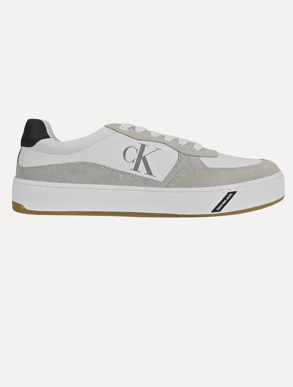 Tênis Calvin Klein Jeans Masculino Palito Side CK Soft Branco
