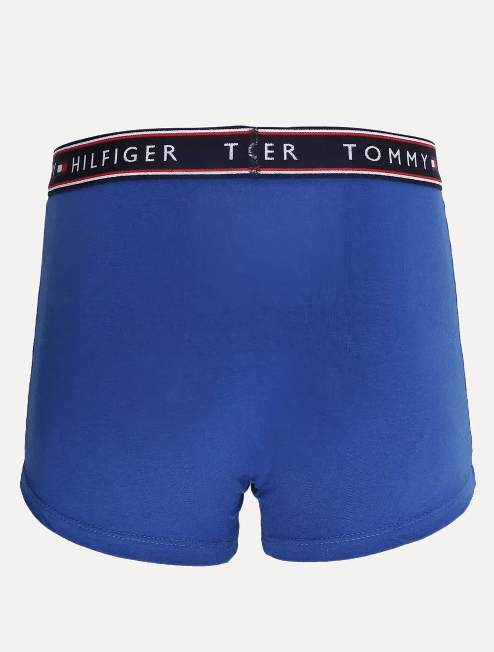 Cuecas Tommy Hilfiger Cotton Stretch Trunk Fancy Repeat Cinza Mescla/ Azul/ Marinho 3UN
