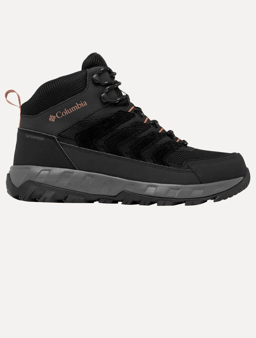 Bota Columbia Masculina Strata Trail Mid WP Preta