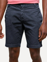 Bermuda Calvin Klein Jeans Masculina Sarja CKJ RE Issue Azul Marinho
