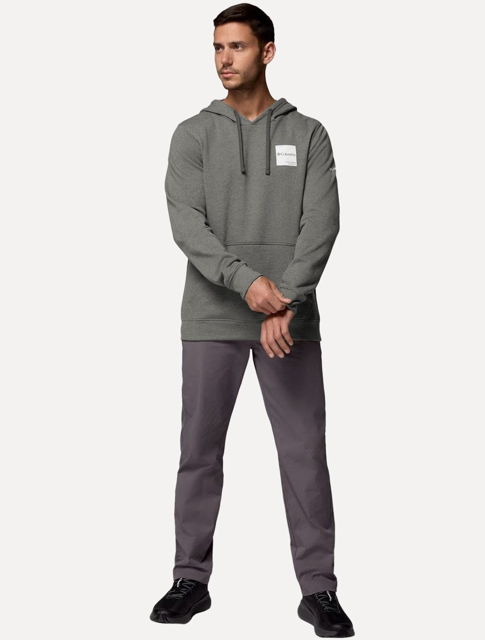 Moletom Columbia Masculino Hoodie Beaumont Cinza