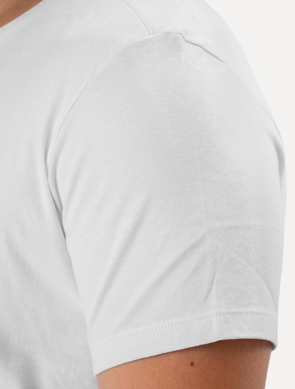 Camiseta Guess Masculina Embossed Logo Branca