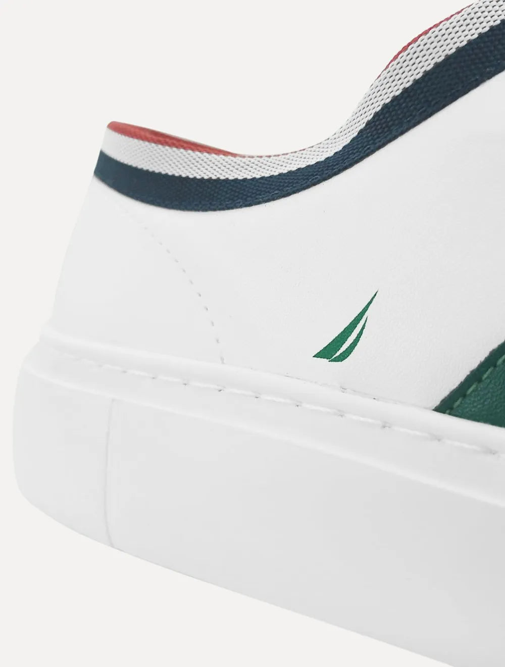 Tênis Nautica Masculino Firenze Listrado Verde/Branco