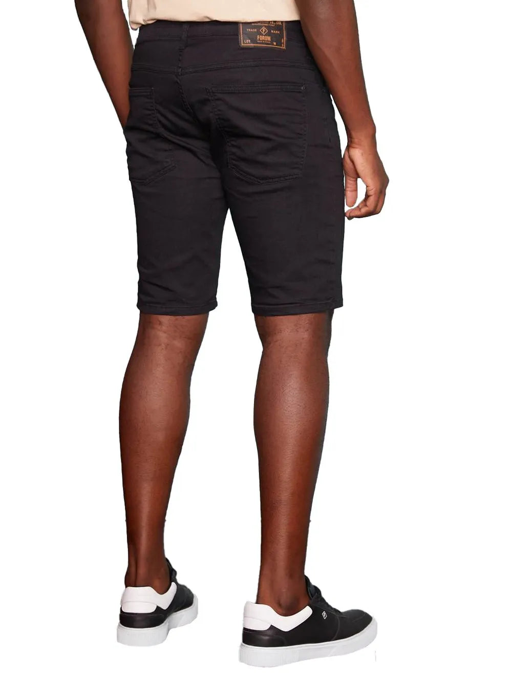 Bermuda Forum Jeans Masculina Active Slim Paul Preta