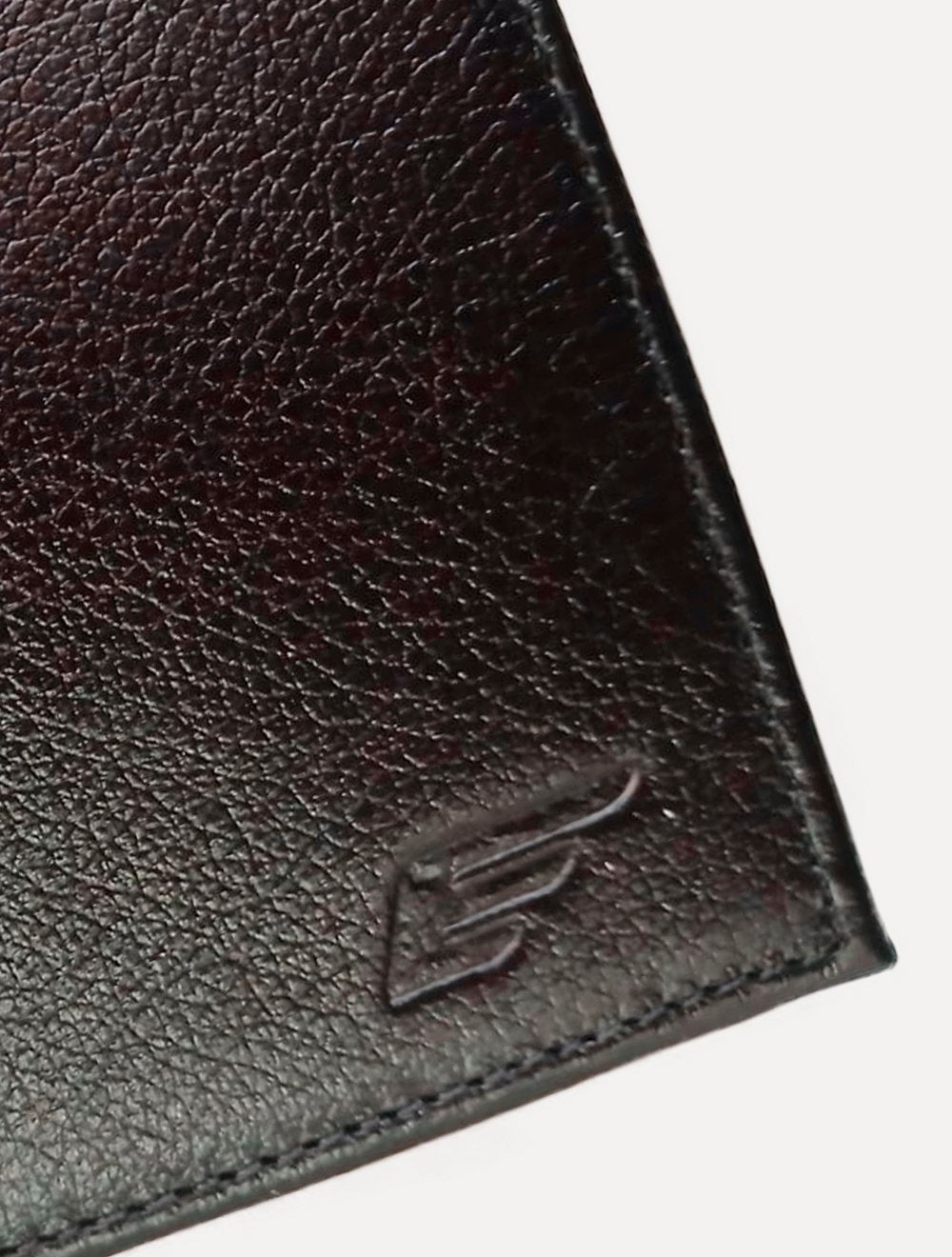 Carteira Ellus Masculina Porta-Cartão Couro Ellord Marrom Escuro