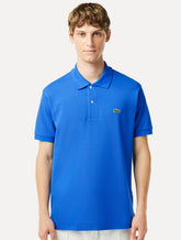Polo Lacoste Masculina L.12.12 Azul Capri