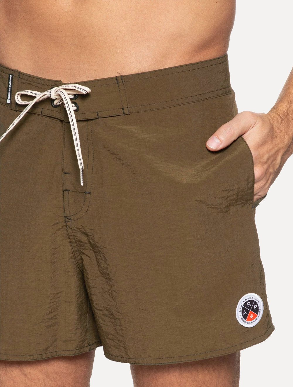 Bermuda Osklen Masculina Surf Seventy Marrom