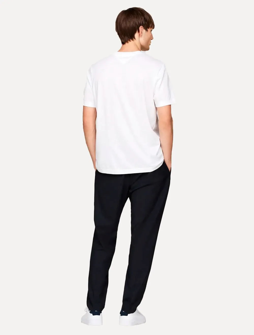 Camiseta Tommy Hilfiger Masculina Chest Insert Logo Branca