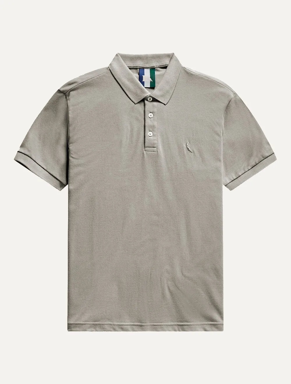 Polo Reserva Masculina Piquet Clássica Cinza