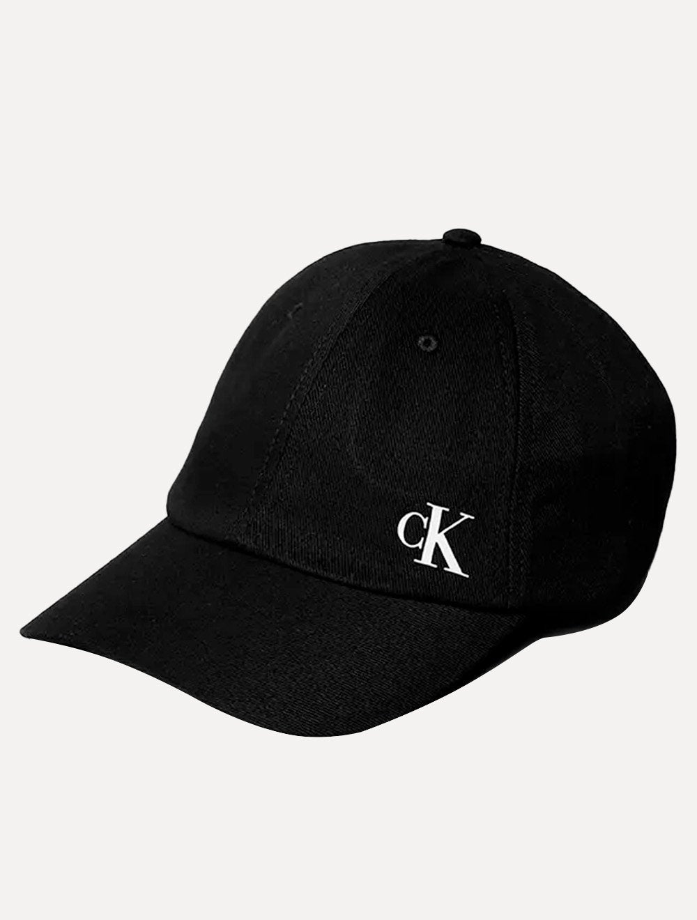Boné Calvin Klein Jeans 6 Gomos CK Preto