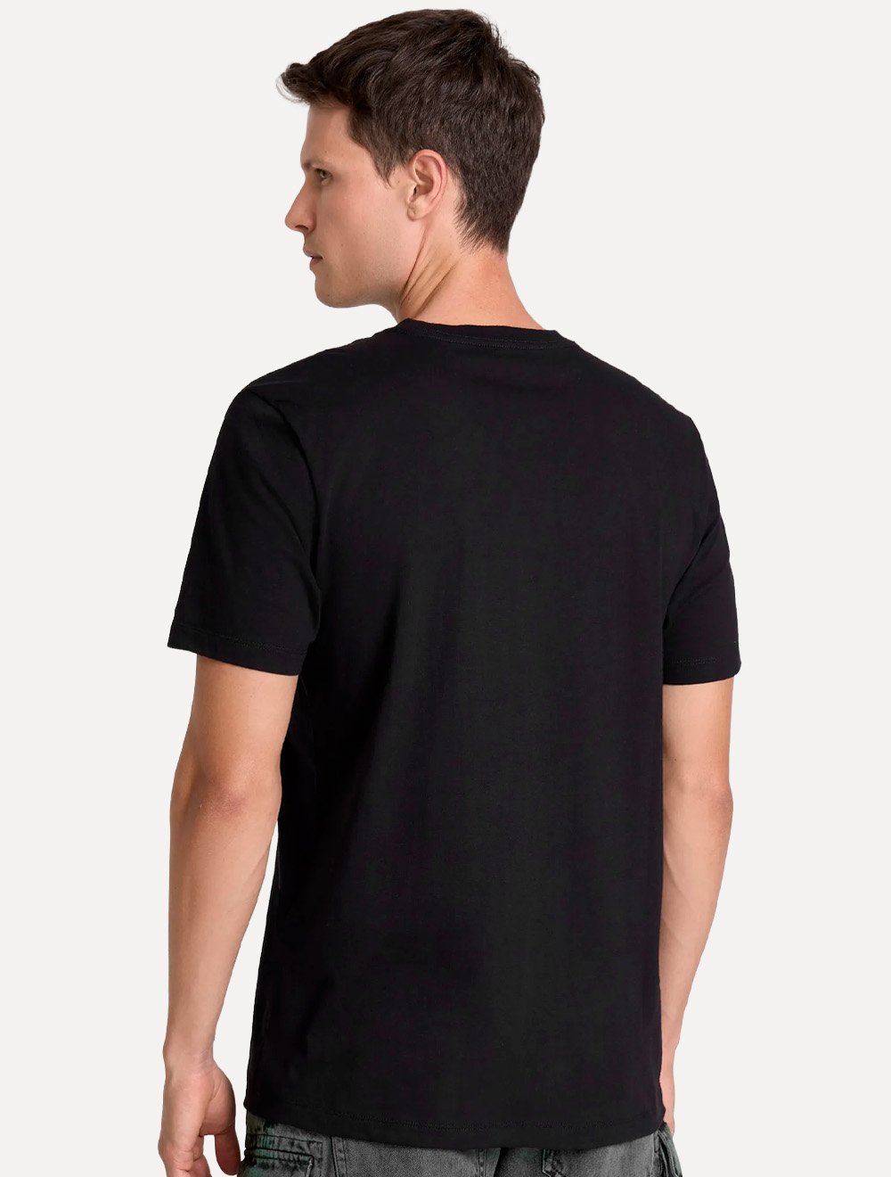 Camiseta John John Masculina Regular Fit Established 2006 Preto