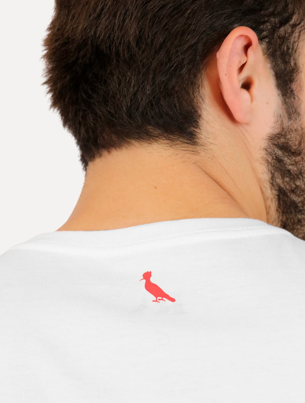 Camiseta Reserva Masculina Carimbo Gaze Color Branca