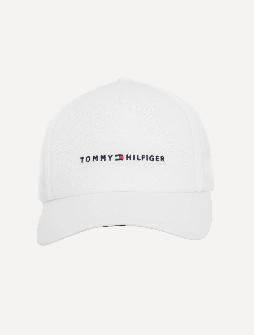 Boné Tommy Hilfiger Masculino Foundation 6 Panel Branco