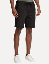Bermuda John John Masculina Sarja Regular Porto Marrom Escuro