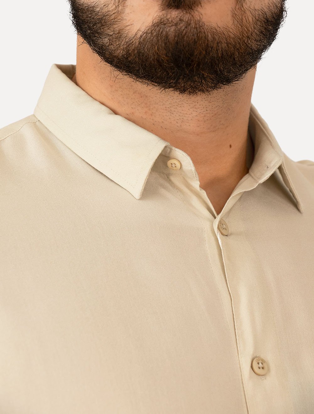 Camisa Colcci Masculina Relax Logo Areia