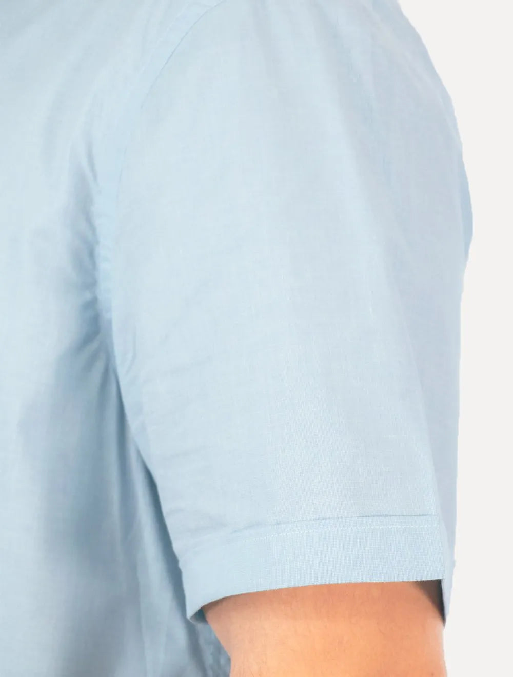 Camisa Aramis Masculina Regular Fio a Fio Azul Claro