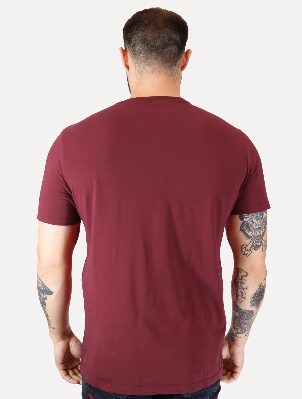 Camiseta Von der Volke Masculina Origineel Arts Meets Marsala
