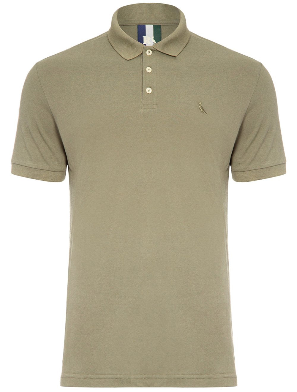 Polo Reserva Masculina Piquet Clássica Verde Militar