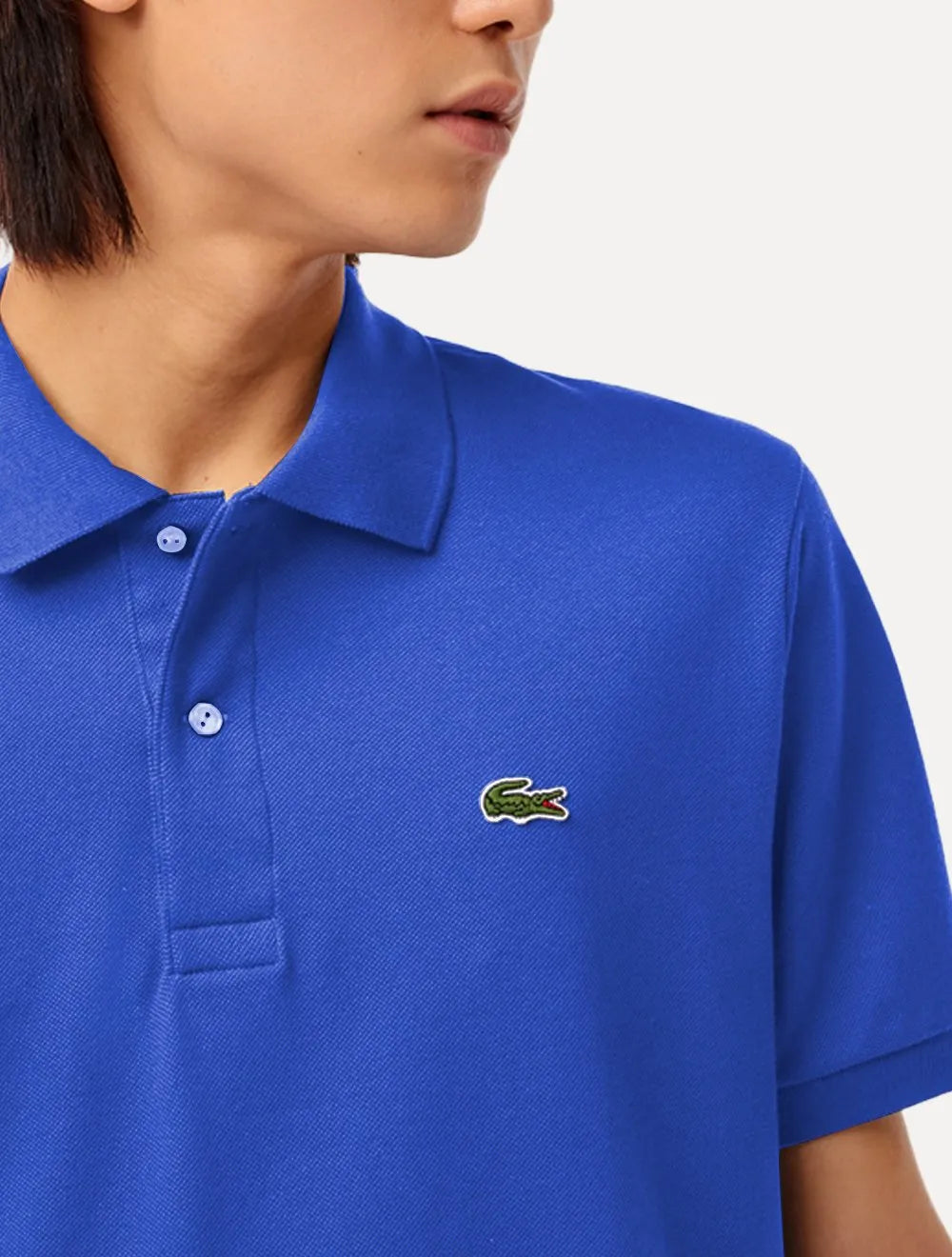 Polo Lacoste Masculina L.12.12 Azul Royal