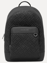 Mochila Tommy Hilfiger TH Flag Backpack Cinza Escuro