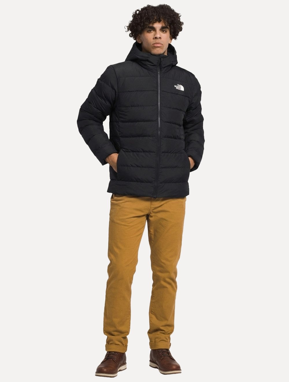 Jaqueta The North Face Masculina Aconcágua 3 Com Capuz TNF Preto