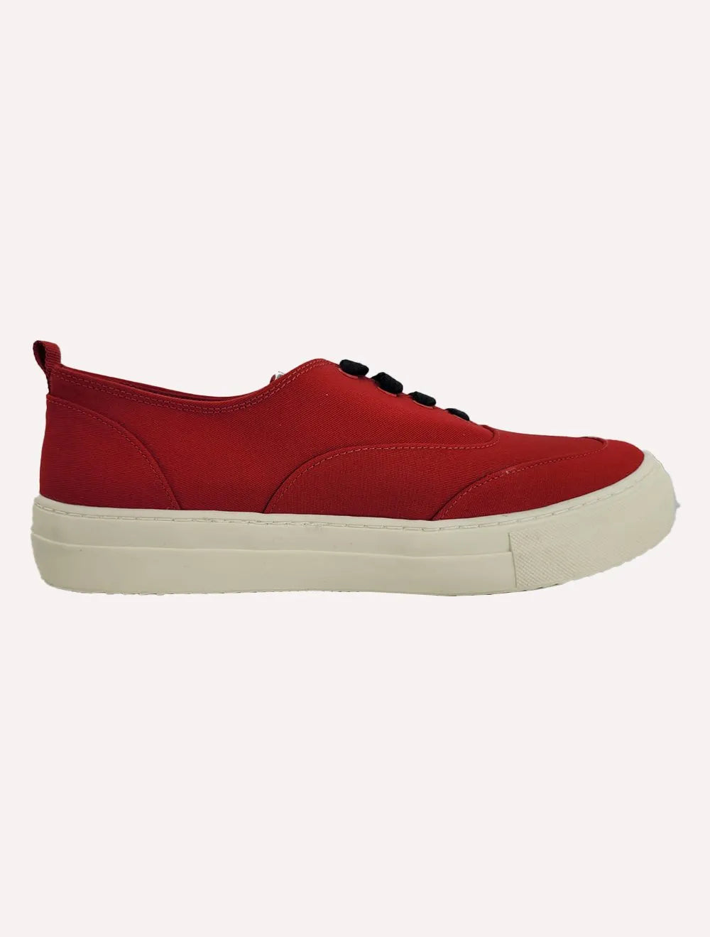 Tênis Aeropostale Masculino Casual Lona Baixo A87 Bordado Vermelho