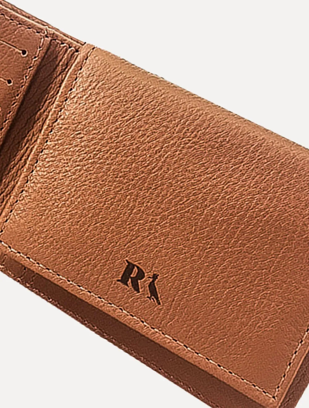 Carteira Reserva Masculina Couro Columbia Caramelo