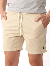 Short Ralph Lauren Masculino Sarja Chino Black Icon Cáqui Claro