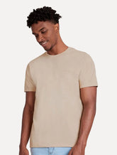 Camiseta Aramis Masculina Eco Lisa Cáqui Claro