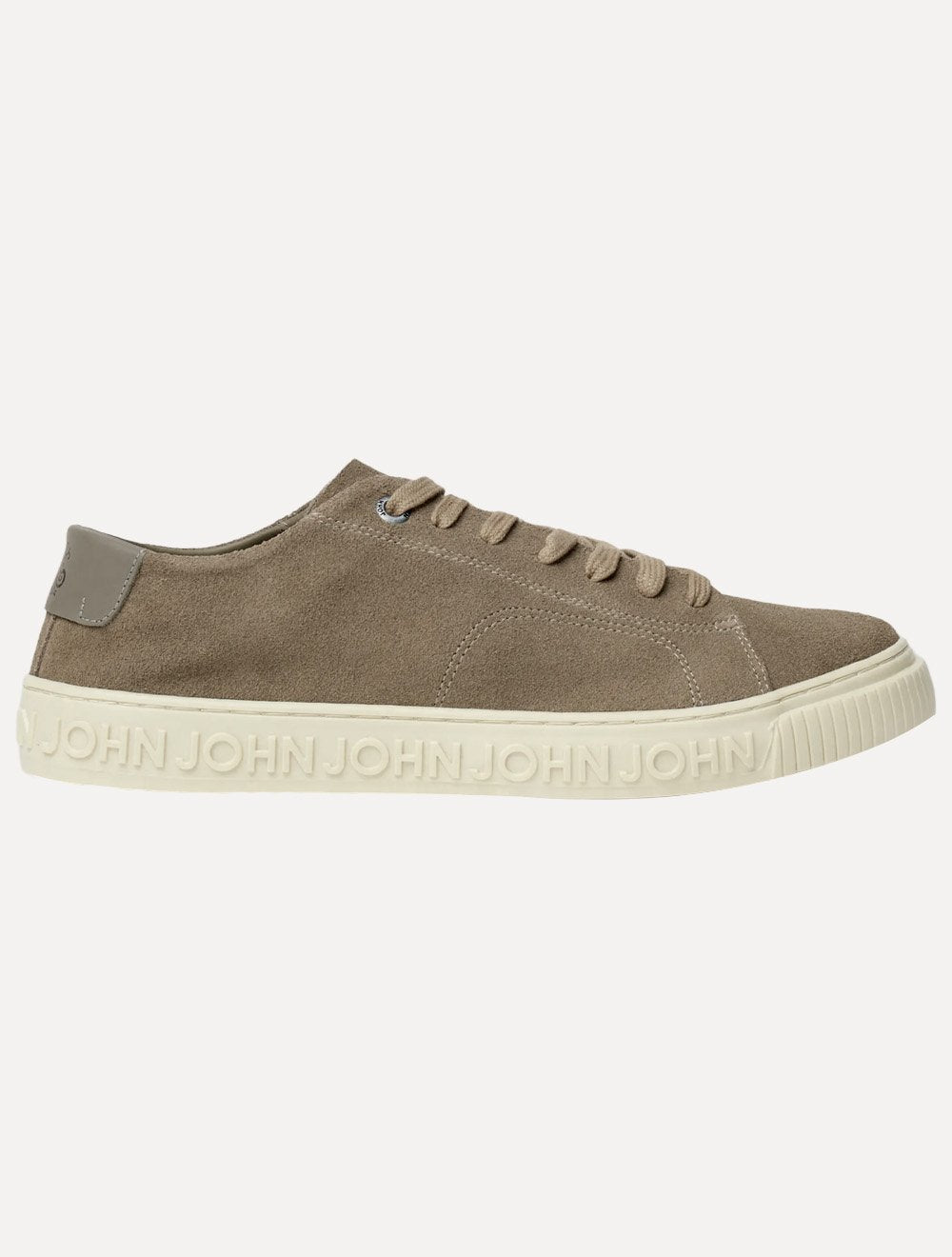 Tênis John John Masculino Couro Heaven Soft Suede Khaki