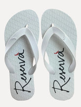 Chinelo Reserva Masculino Basic Script Signature Branco