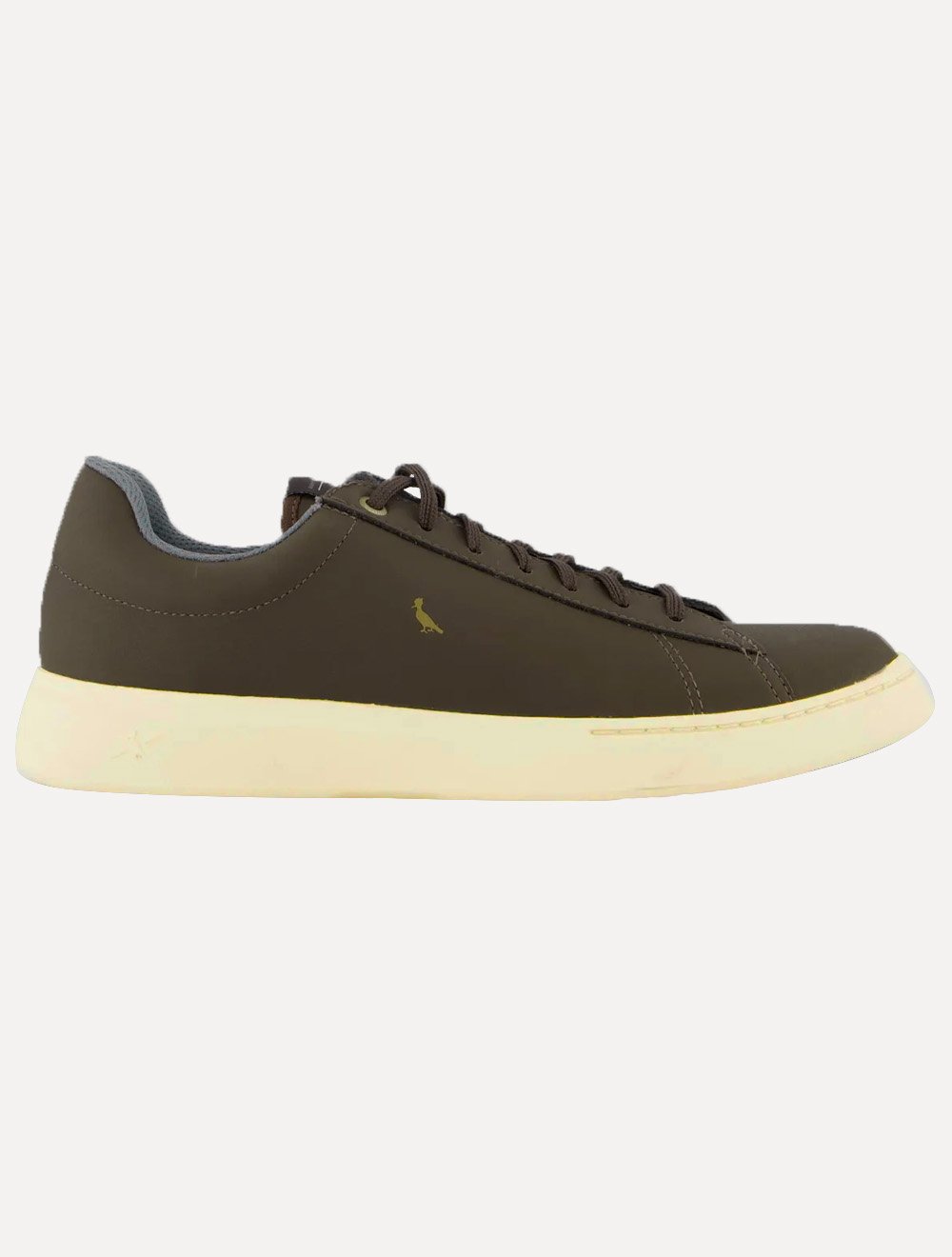 Tênis Reserva Masculino Couro Winner Gold Logo Marrom