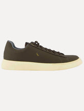 Tênis Reserva Masculino Couro Winner Gold Logo Marrom