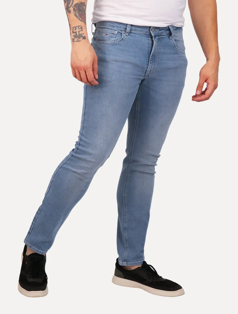 Calça Tommy Jeans Masculina Slim Scanton Washed Clara