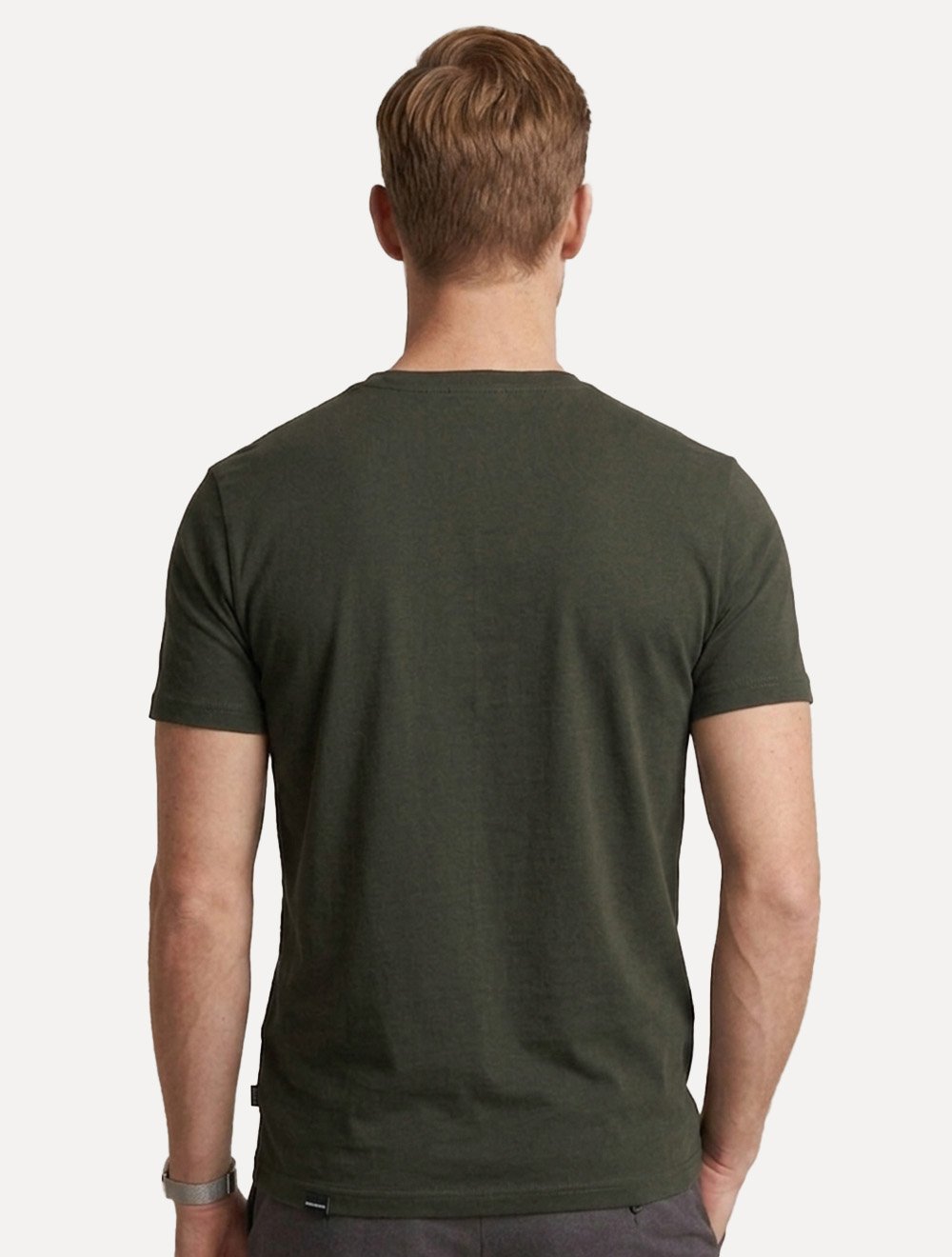 Camiseta John John Masculina Regular Technique Verde Militar