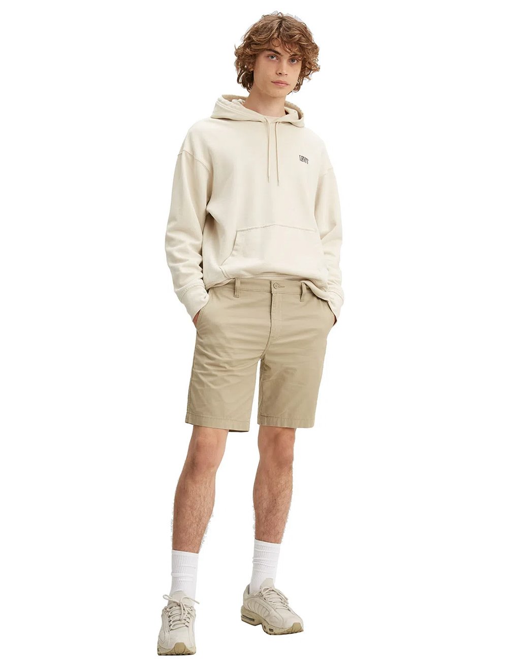 Bermuda Levis Masculina de Sarja XX Chino Cáqui